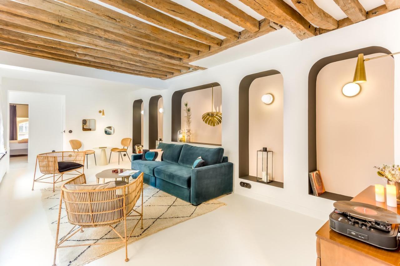 Habitat Parisien - Louvre Rivoli Appartement Buitenkant foto