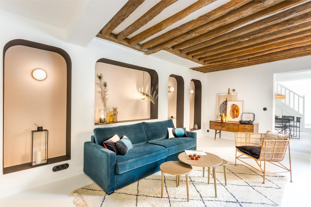 Habitat Parisien - Louvre Rivoli Appartement Buitenkant foto