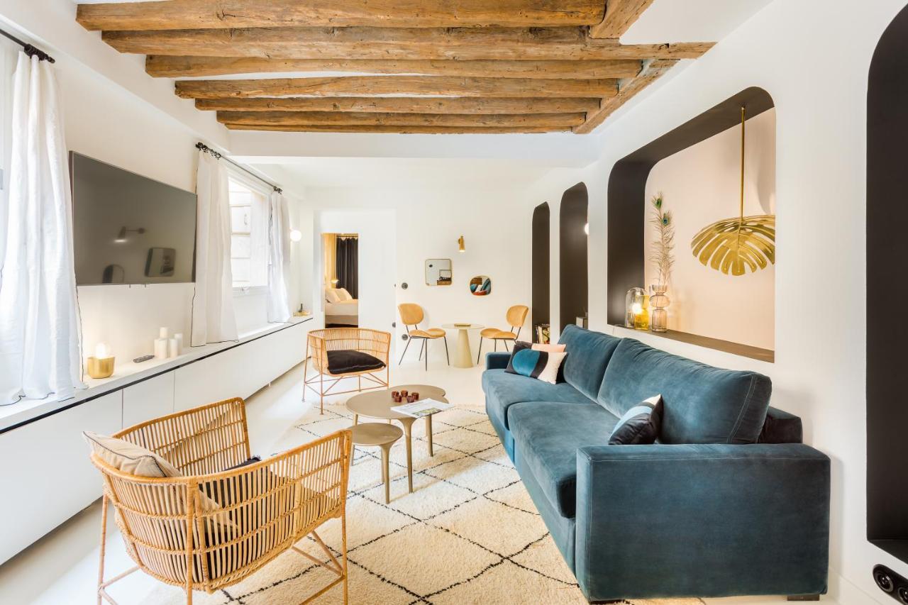 Habitat Parisien - Louvre Rivoli Appartement Buitenkant foto